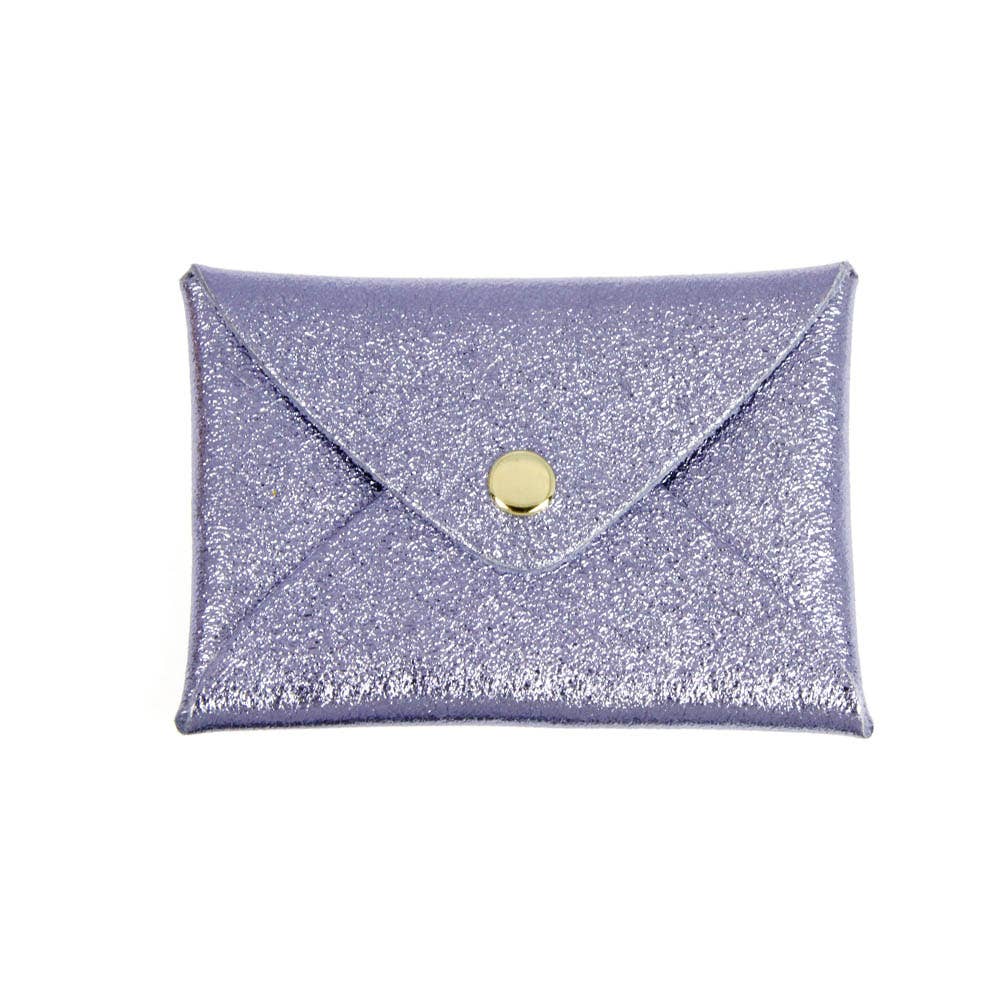 Origami leather pouch