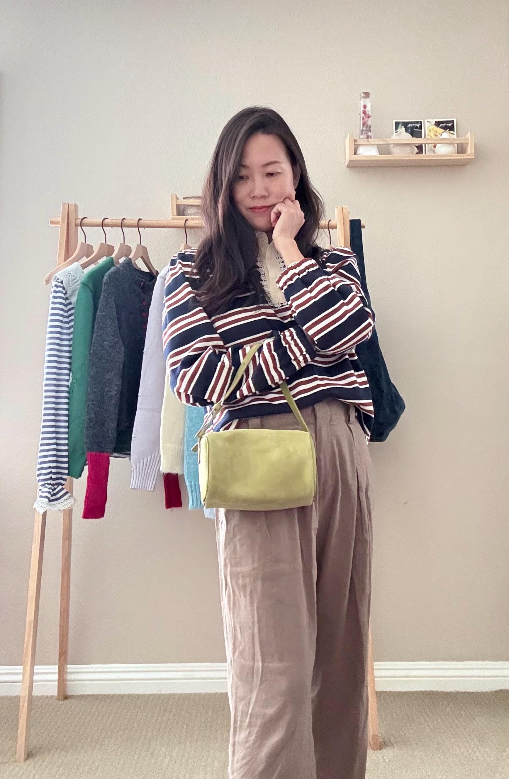 Lime green avocado buttery soft faux suede 90s bag .The row inspired 90s bag. Mini suede bag. Shoulder suede minimalist bag.