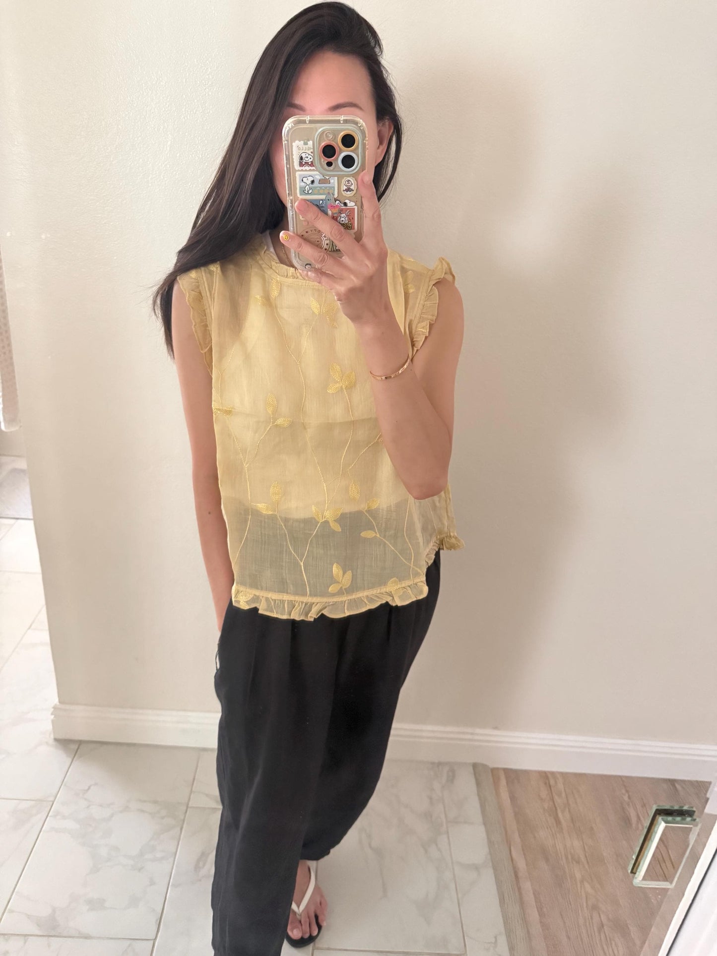 Casual pintuck white lace romantic top . Cozy natural fiber top. Cotton Victorian Boho romantic top. Whimsical Cottagecore Top