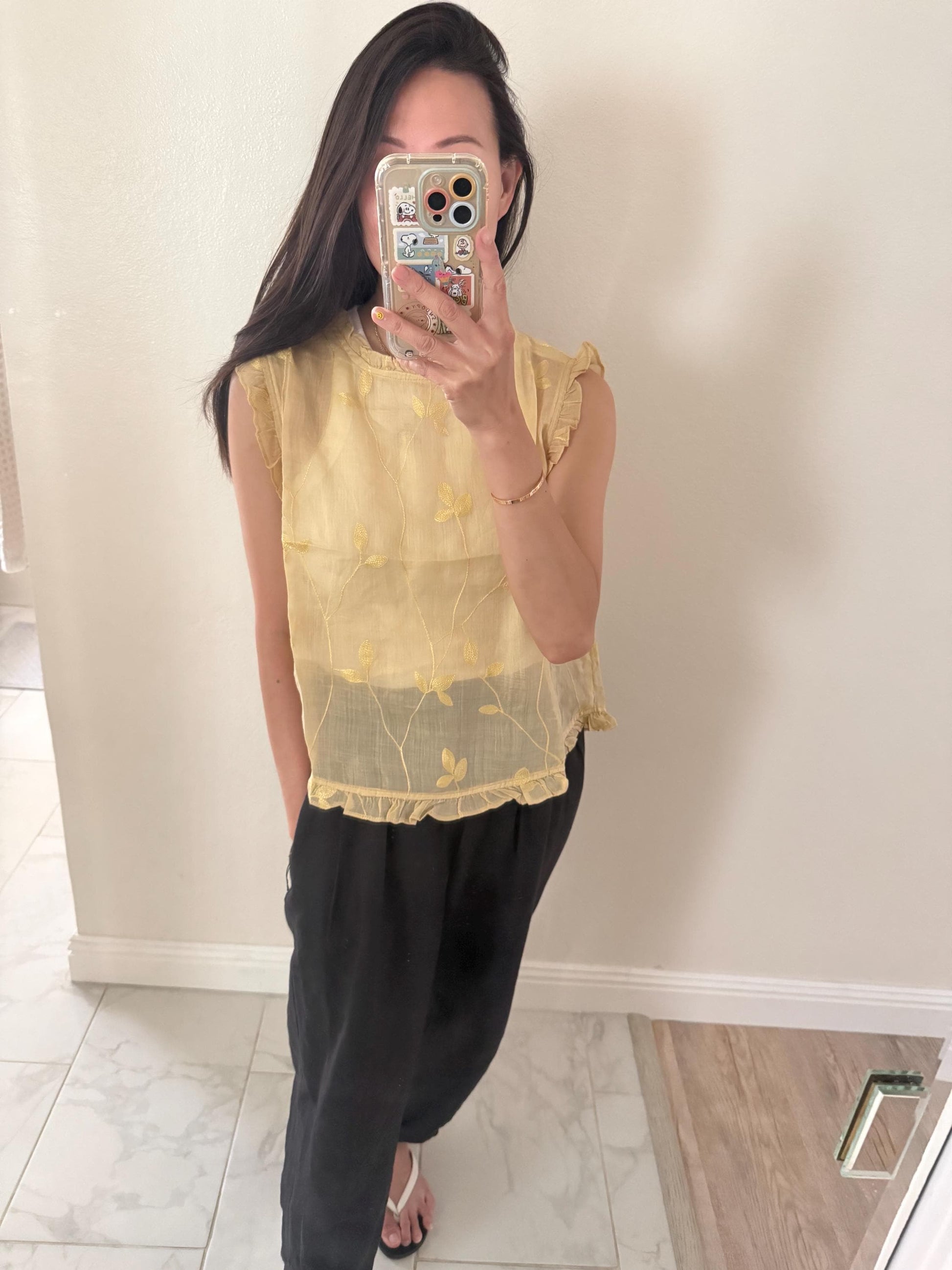 Casual pintuck white lace romantic top . Cozy natural fiber top. Cotton Victorian Boho romantic top. Whimsical Cottagecore Top