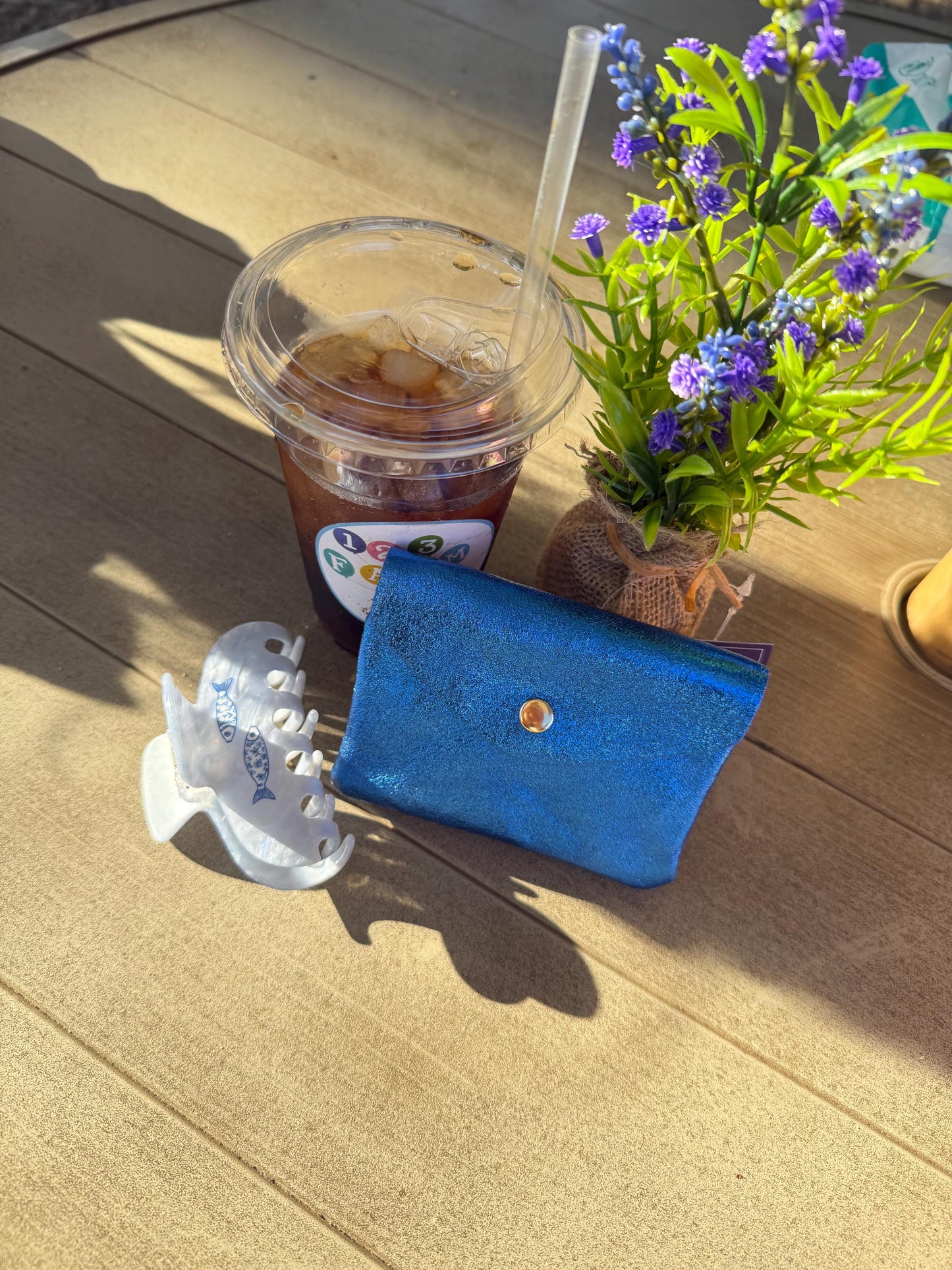 Fish Sardine Hair Clip. Ocean Blue Hair Clip. Maine ACK style Hairclip. Summer Hair Clip. Nantucket Maine Hair Accessories