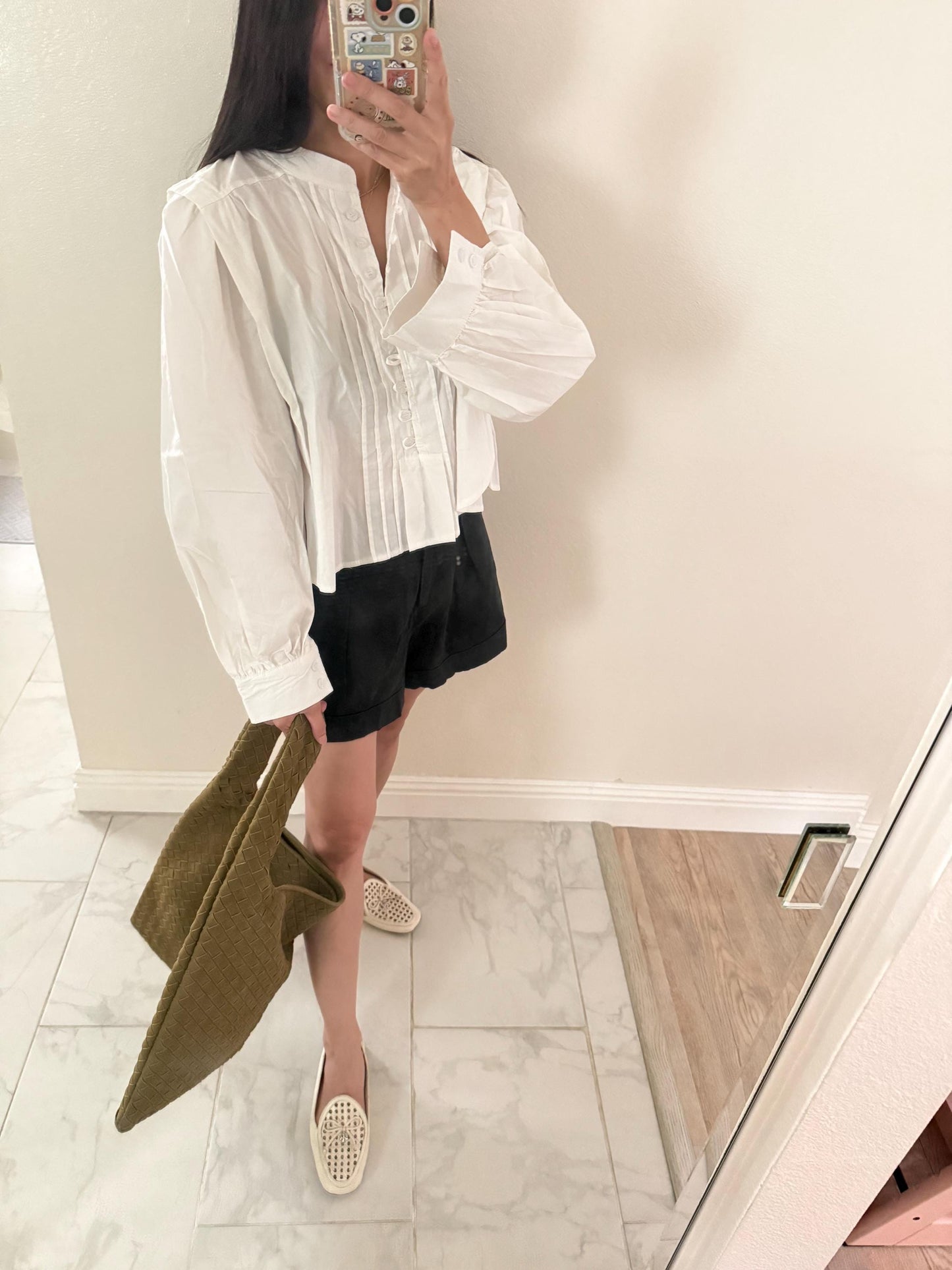 Cotton classic white button down top. Vintage Inspired Style Top. Cottage core style blouse. Bohemian Victorian Top.