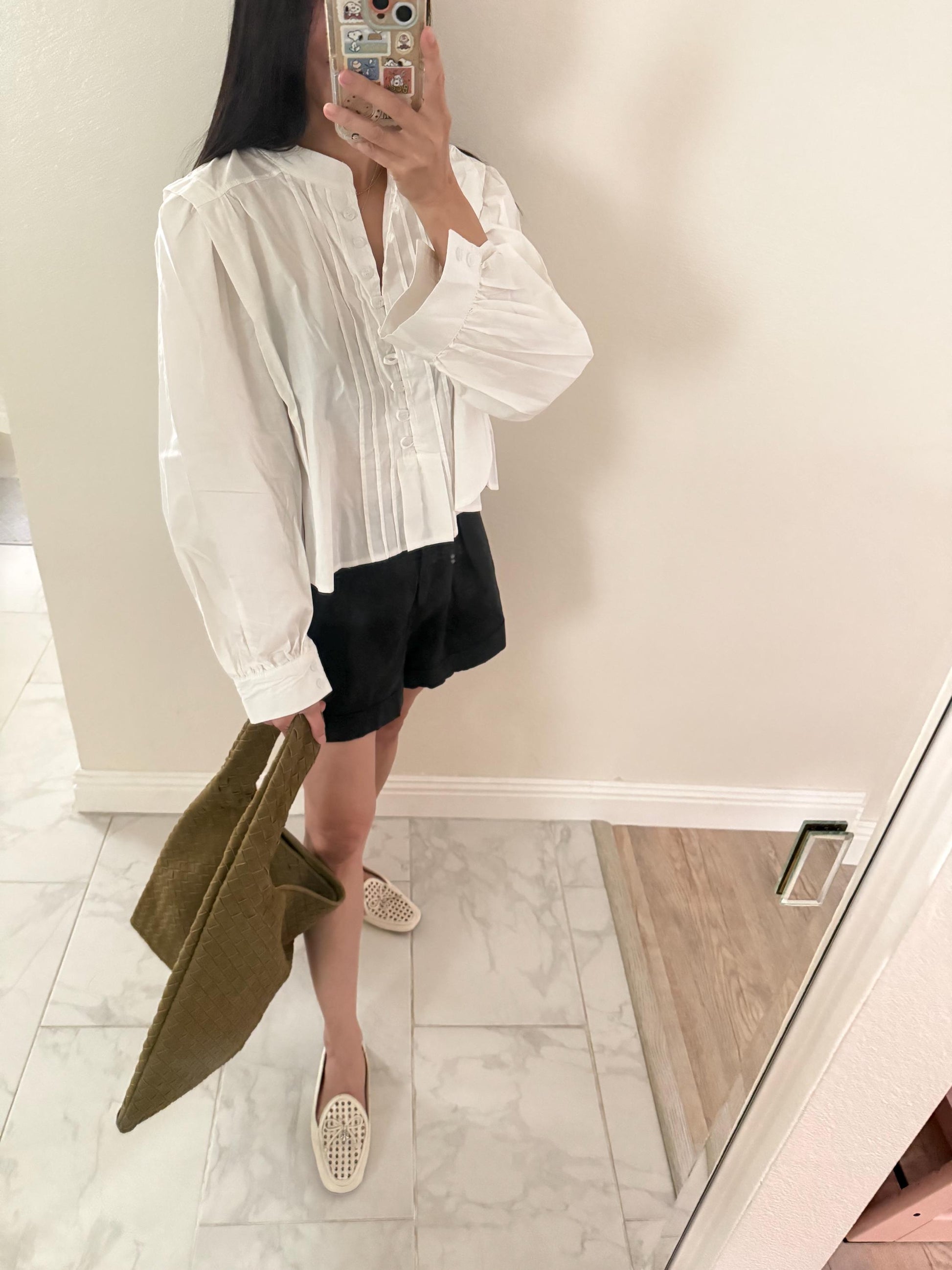 Cotton classic white button down top. Vintage Inspired Style Top. Cottage core style blouse. Bohemian Victorian Top.