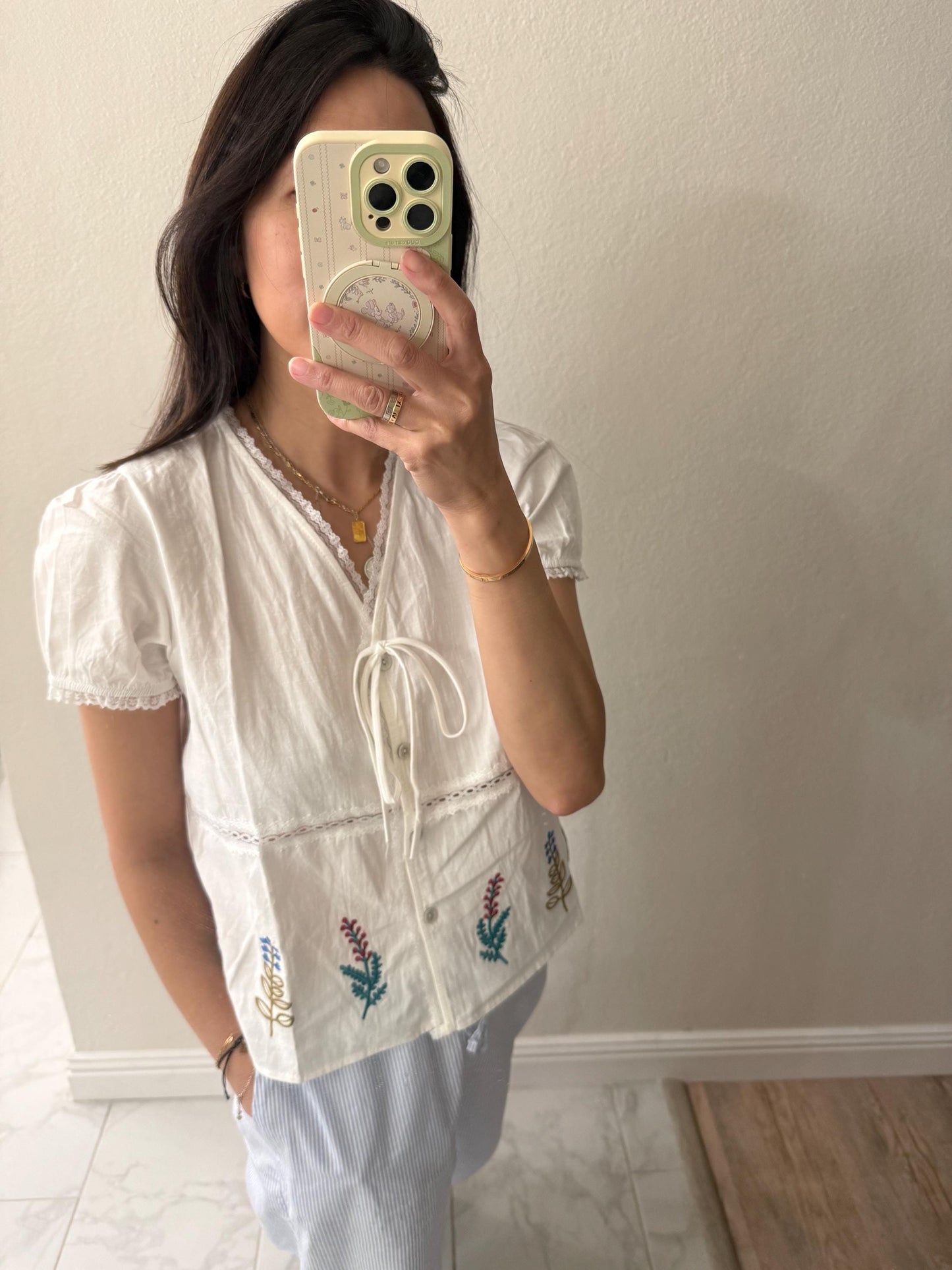 Casual cotton white lace eyelet romantic vest top . Whimsical cottage core vest top. Embroidered top . French style vintage inspired top