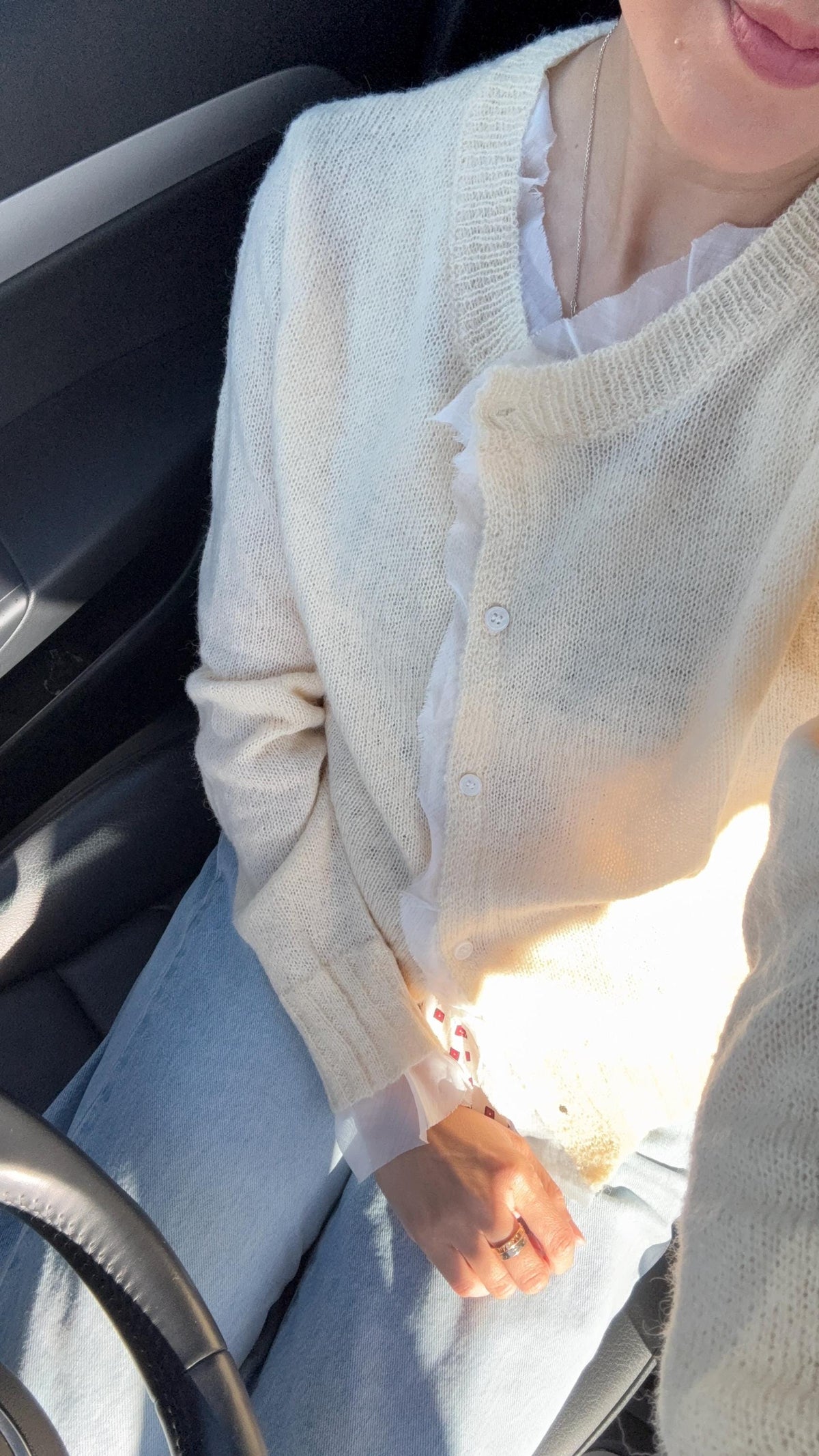 Butter Yellow Cardigan Blouse. French Vintage Style cardigan. Prairie style cardigan. Nantucket Maine style. Frech Inspired Style Top Knit