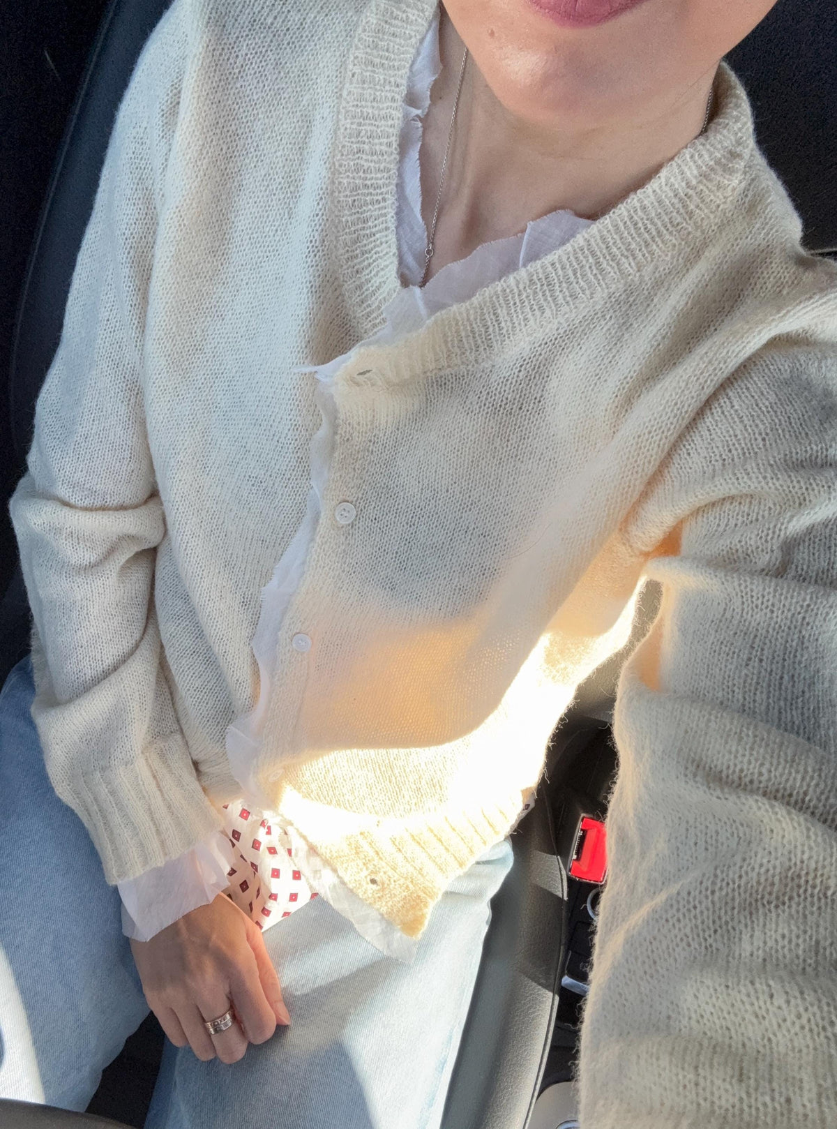 Butter Yellow Cardigan Blouse. French Vintage Style cardigan. Prairie style cardigan. Nantucket Maine style. Frech Inspired Style Top Knit